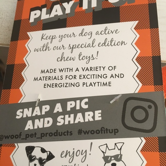 NWT! Cute Pumpkin Spice Dog Toy! - Picture 7 of 7